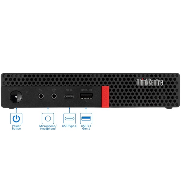 Lenovo ThinkCentre M920Q Mini PC /i5-8500T/16GB/500GB SSD + 500GB HDD/Win11 Pro/fekete asztali számítógép