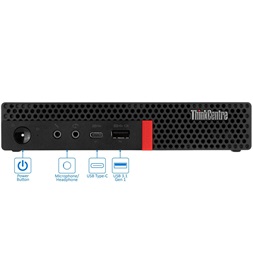 Lenovo ThinkCentre M920Q Mini PC /i5-8500T/16GB/500GB SSD + 500GB HDD/Win11 Pro/fekete asztali számítógép