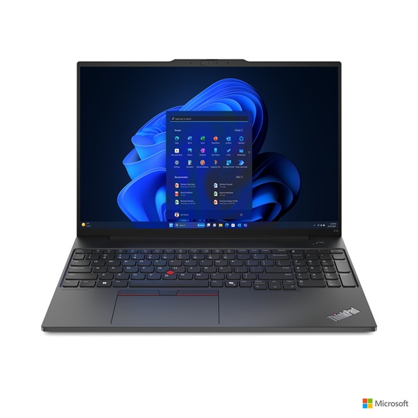 Lenovo ThinkPad E16 G2 16"WUXGA/Intel Core Ultra 5 125U/16GB/512GB/Int.VGA/FreeDOS/fekete laptop