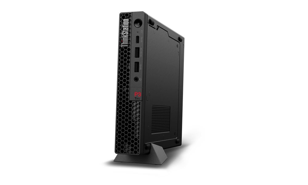 Lenovo ThinkStation P3 Tiny 30H0001MHX/i7-13700T/32GB/1TB/Win11 Pro/Quadro T1000 8GB/fekete asztali számítógép