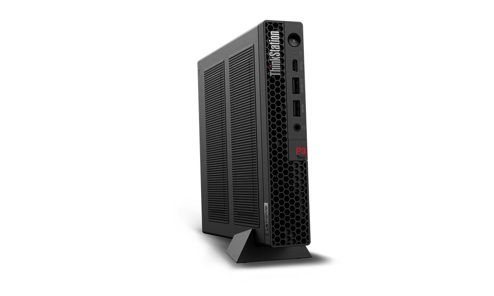 Lenovo ThinkStation P3 Tiny 30H0001MHX/i7-13700T/32GB/1TB/Win11 Pro/Quadro T1000 8GB/fekete asztali számítógép