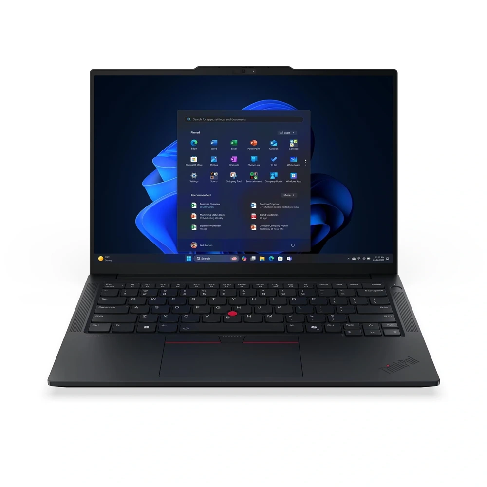 Lenovo Thinkpad E14 G7 16"WUXGA/Intel Core Ultra 5 225U/32GB/1TB/Int.VGA/Win11 Pro/fekete laptop