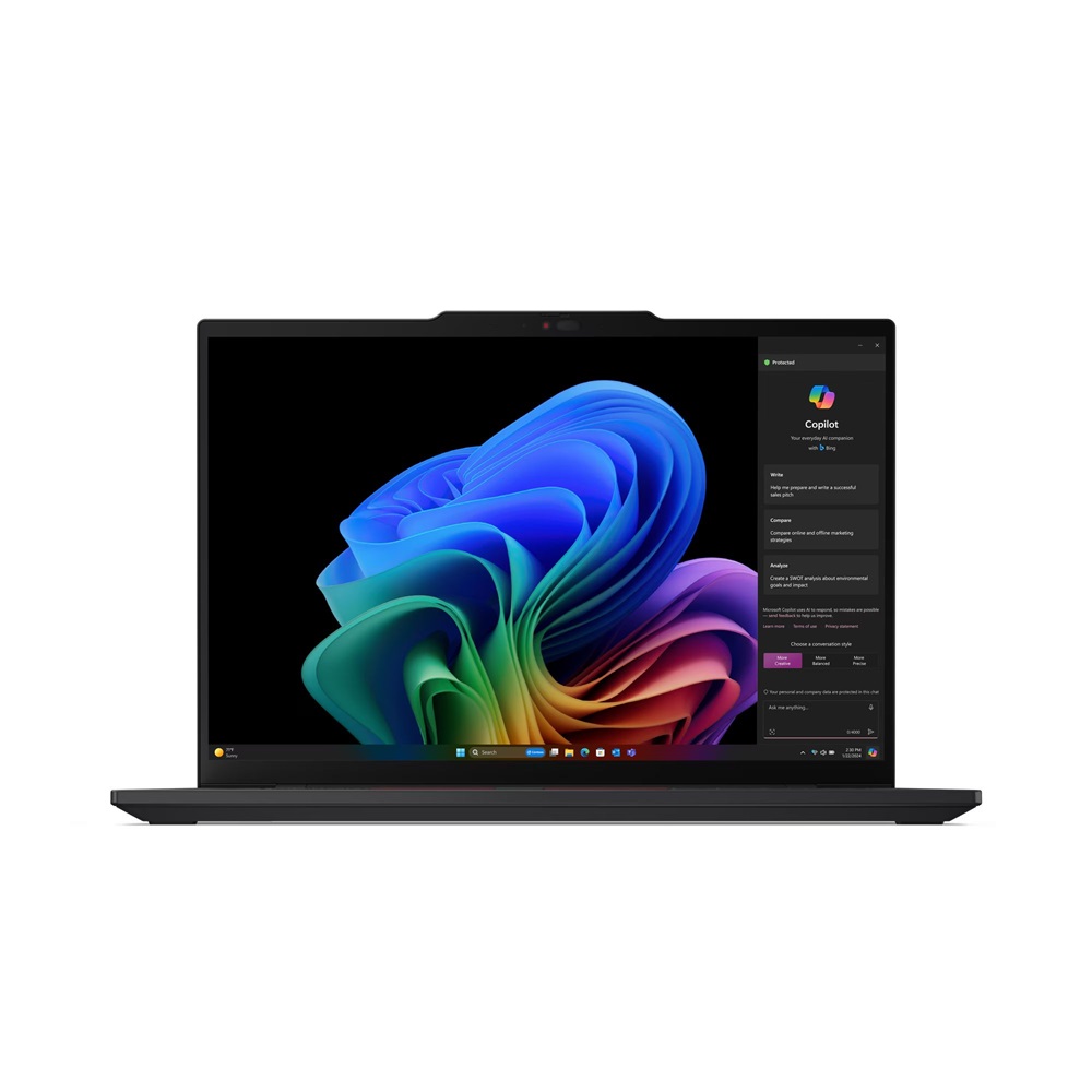 Lenovo Thinkpad T14s G6 14"WUXGA Touch/Snapdragon X Elite X1E/32GB/1TB/Int.VGA/Win11 Pro/fekete laptop (Újracsomagolt)