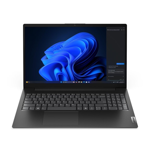 Lenovo V15 G5 IRL 15,6"FHD/Intel Core i3-1315U/16GB/512GB/Int.VGA/FreeDOS/fekete laptop