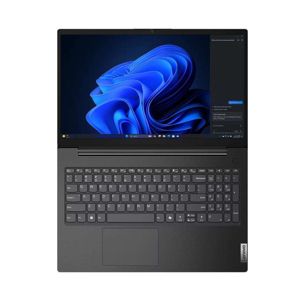 Lenovo V15 G5 IRL 15,6"FHD/Intel Core i3-1315U/16GB/512GB/Int.VGA/FreeDOS/fekete laptop
