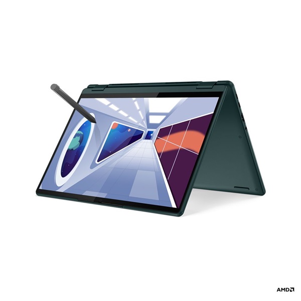 Lenovo Yoga 6 13ABR8 13,3"WUXGA/AMD Ryzen 5-7530U/16GB/512GB/Int.VGA/Win11/zöldeskék laptop