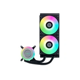 Lian Li GA II Lite RGB 240mm fekete vízhűtéses processzor hűtő