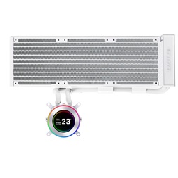 Lian Li HYDROSHIFT II LCD-C 360N 3x120mm ARGB fehér vízhűtéses processzor hűtő