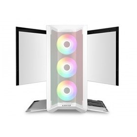 Lian Li Lancool II Mesh C RGB fehér (táp nélküli) ablakos RGB ATX ház