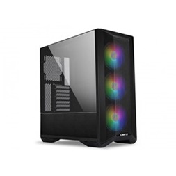 Lian Li Lancool II Mesh C RGB fekete (táp nélküli) ablakos RGB ATX ház