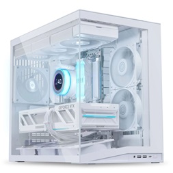 Lian Li O11D Mini V2 Flow Midi tower edzett üveg fehér ház