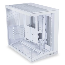 Lian Li O11D Mini V2 Midi tower edzett üveg fehér ház