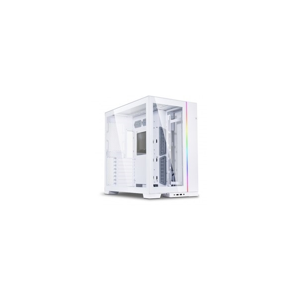 Lian Li O11 Dynamic EVO fehér (táp nélküli) ablakos E-ATX ház