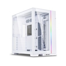 Lian Li O11 Dynamic EVO fehér (táp nélküli) ablakos E-ATX ház