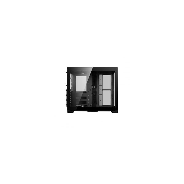 Lian Li O11 Dynamic Mini fekete (táp nélküli) ablakos mini-ITX ház
