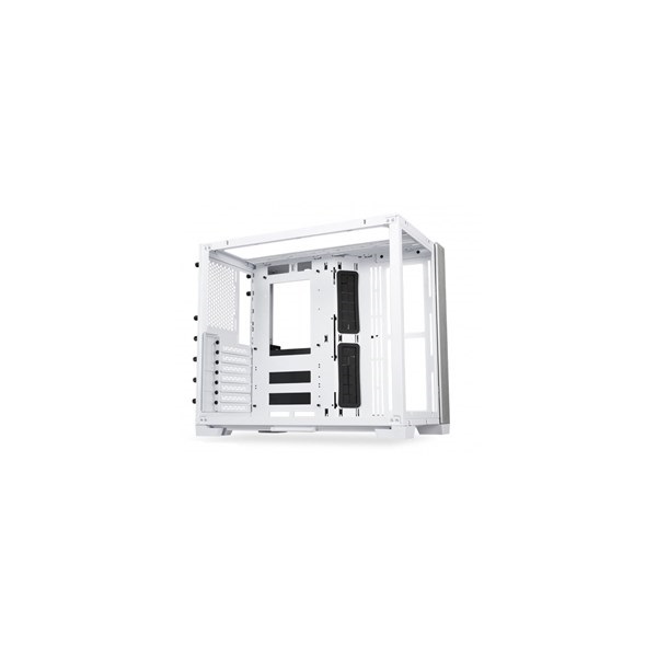 Lian Li O11 Dynamic Mini hófehér (táp nélküli) ablakos mini-ITX ház