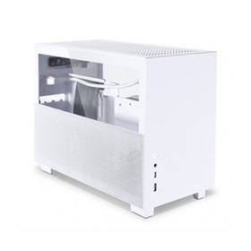 Lian Li Q58 fehér (táp nélküli) ablakos mini-ITX ház