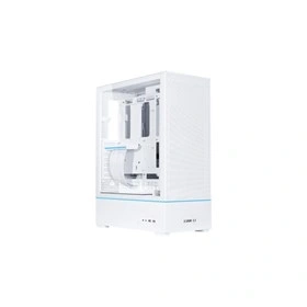Lian Li SUP-01 fehér (táp nélküli) ablakos mATX ház