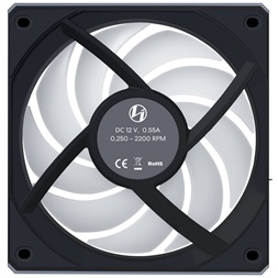 Lian Li UNI FAN CL Wireless 120mm (fordított légáram) fekete ventilátor