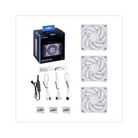 Lian Li UNI Fan P28 3db 120mm fehér ventilátor