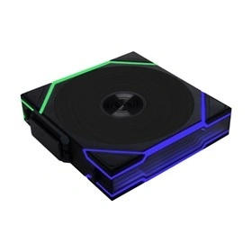 Lian Li UNI Fan TL Wireless 120 120mm PWM ARGB fekete ventilátor