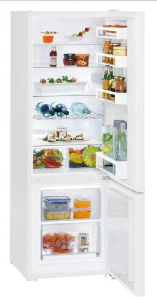 Liebherr CUe281-26 fehér, alulfagyasztós, Hűtő:212L, Fagyasztó:54L, Smartfrost hűtőszekrény