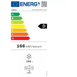 Liebherr GN 42Vd24 fehér, egyajtós, Fagyasztó:160L, fagyasztószekrény
