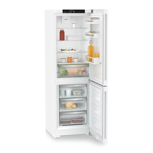 Liebherr KGN 52Vd03 fehér, alulfagyasztós, Hűtő:227L, Fagyasztó:103L, hűtőszekrény