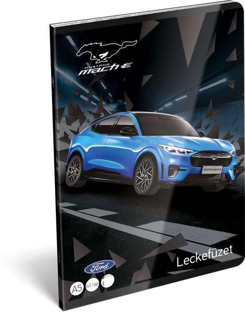 Lizzy Ford Mustang Lightning 22972013 FSC A5 40 lapos tűzött lecke füzet