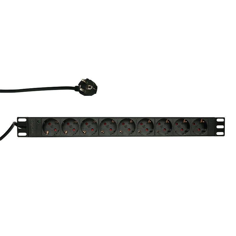 Logilink PDU9C03 19" PDU 9-es CEE 7/3