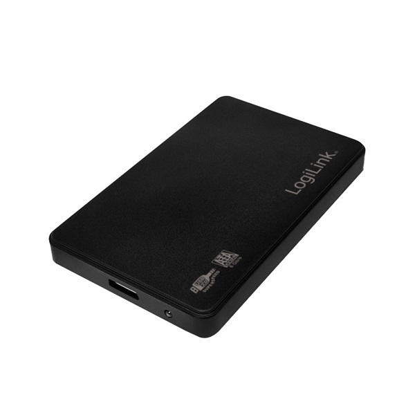 Logilink UA0256 2,5" külső ház USB 3.0, csavarmentes, fekete színű