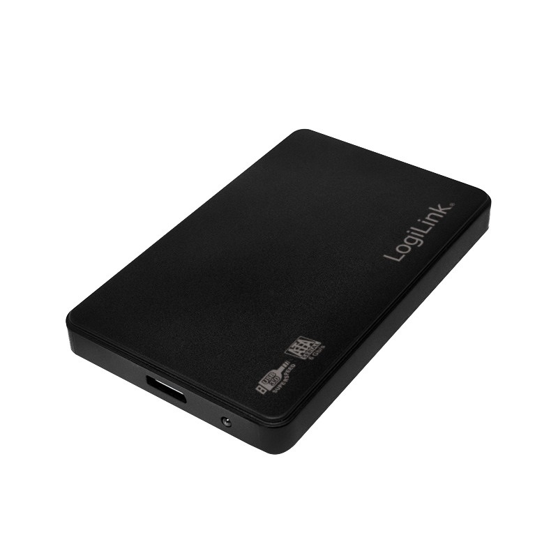 Logilink UA0256 2,5" külső ház USB 3.0, csavarmentes, fekete színű