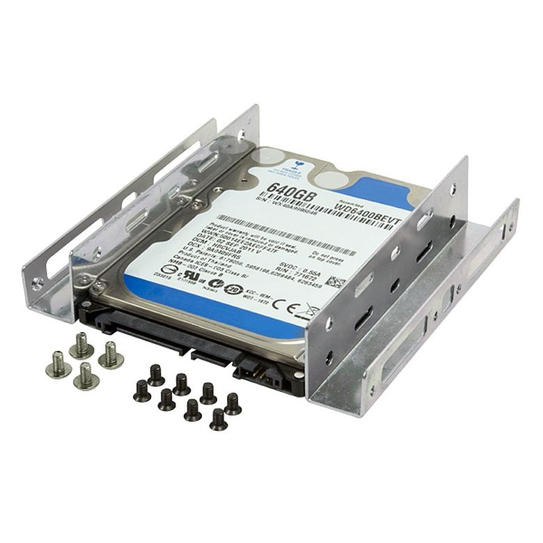 Logilink AD0009 2.5"-os Szerelő keret 2,5"-os merevlemezhez 3,5"-os házban vagy helyen