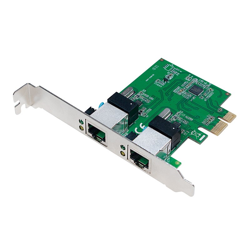 Logilink PC0075 2 portos Gigabit LAN PCI-Express kártya