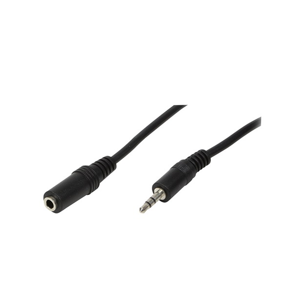Logilink CA1056 Audiokábel, 3,5 mm-es 3-Pin/M 3,5 mm-es 3-Pin/F, 10 m