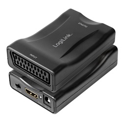 LogiLink CV0160 Scart anya/HDMI-A anya 1080p fekete video átalakító (Újszerű)