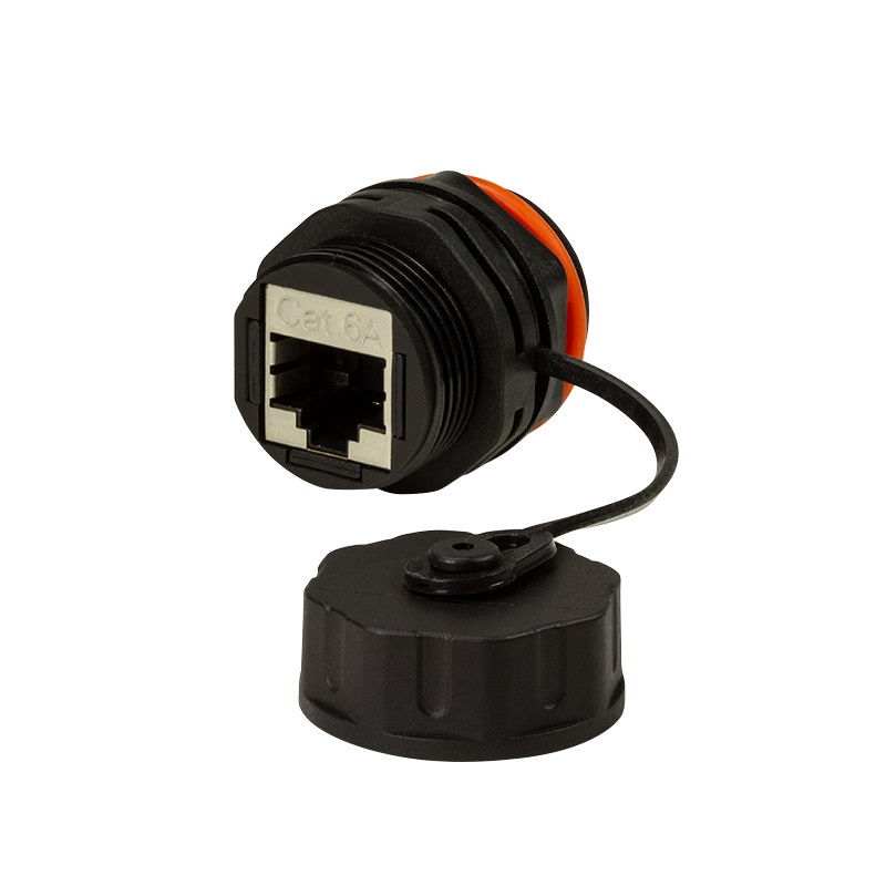 Logilink NP0083 Cat.6A ipari válaszfalcsatlakozó 2 x RJ45
