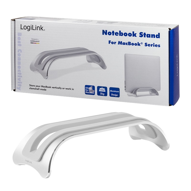 Logilink AA0128 Függőleges notebook állvány MacBook sorozathoz