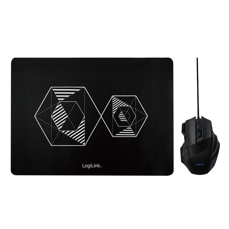 Logilink ID0162 Gaming combo szett (egér és egérpad)