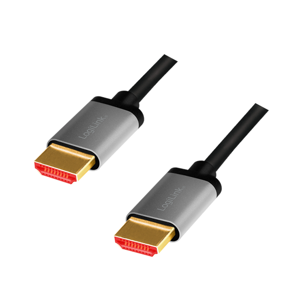 Logilink CHA0106 HDMI kábel, A/M - A/M, 8K/60 Hz, alu, 3 m