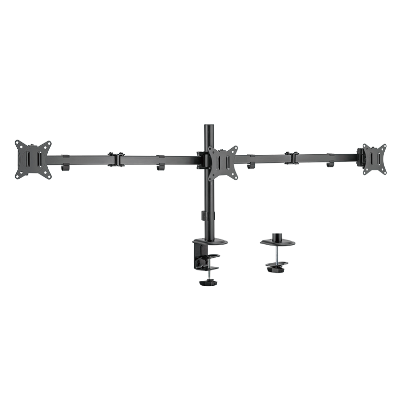 Logilink BP0173 Háromszoros monitortartó, 17 27", karhossz: egyenként 658 mm, alumínium