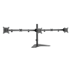 Logilink BP0174 Háromszoros monitortartó, 17 27" karhossz: egyenként 658 mm, okostelefon tartóval, alumínium