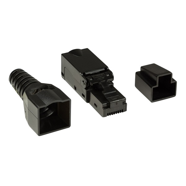 Logilink MP0045 Helyszíni összeszerelési csatlakozó, Cat.6A, árnyékolatlan
