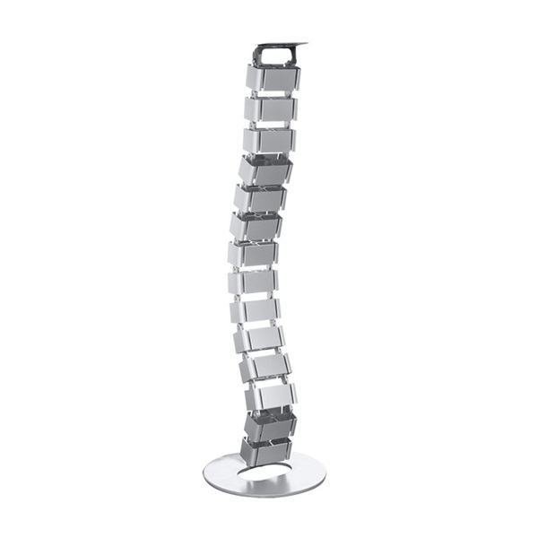 Logilink KAB0065 Kábelcsatorna, rugalmas, 800 x 68 mm, ezüst