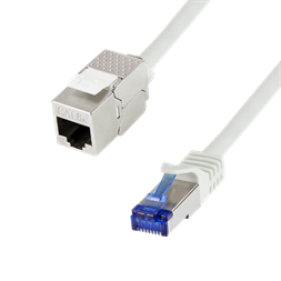 Logilink CC5072S Konszolidációs patch kábel, Cat.6A, S/FTP, szürke, 5 m