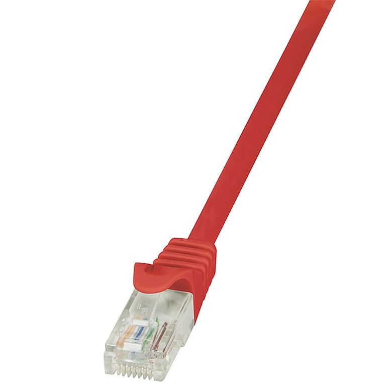 Logilink CP1074U Patch kábel Econline, Cat.5e, U/UTP, piros, 5 m