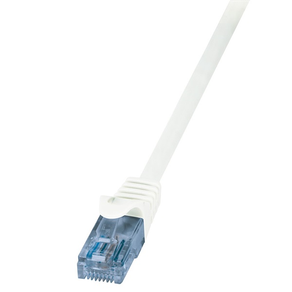 Logilink CP3091U Patch kábel Econline, Cat.6A, U/UTP, fehér, 10 m