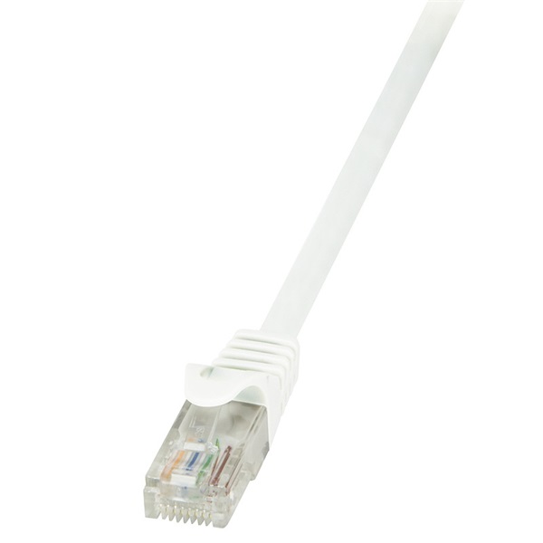 Logilink CP2041U Patch kábel Econline, Cat.6, U/UTP, fehér, 1,5 m