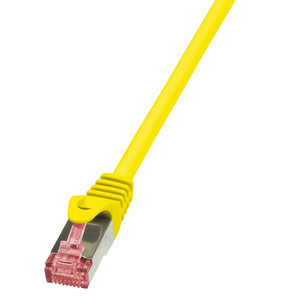 Logilink CQ2047S Patch kábel PrimeLine, Cat.6, S/FTP, sárga, 1,5 m