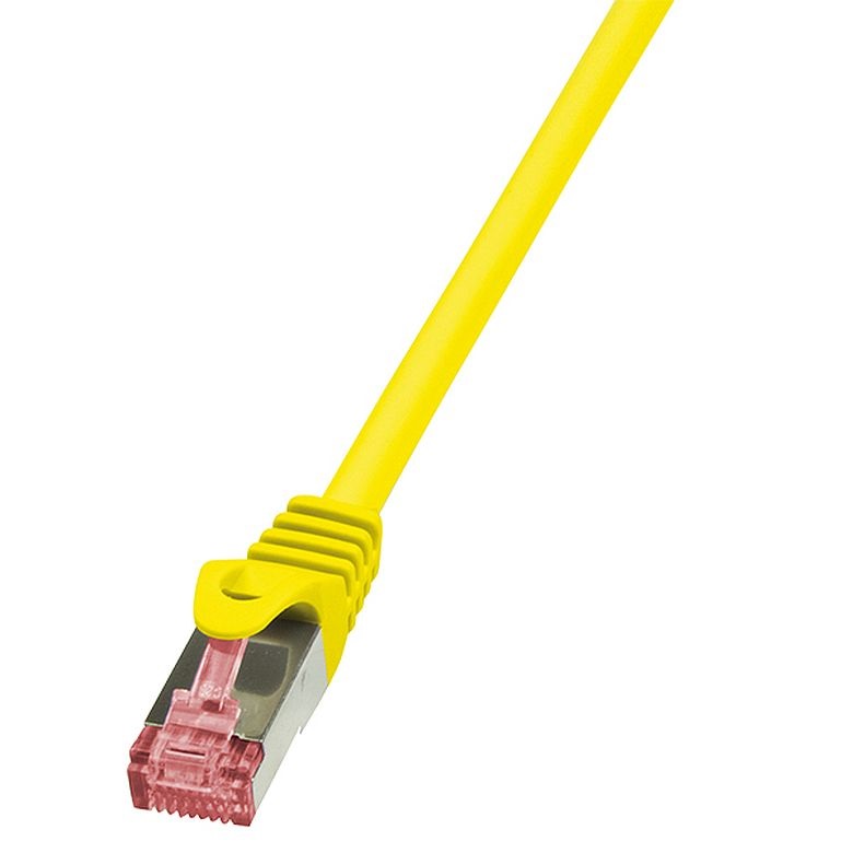 Logilink CQ2067S Patch kábel PrimeLine, Cat.6, S/FTP, sárga, 3 m